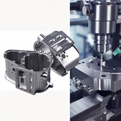 Buy Four Axis Heat Dissipation Aluminium Machined Parts Parts Electrical Housing Cnc Machining Prototype online manufacture