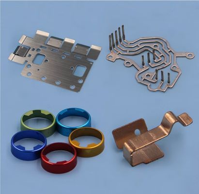 Medical Construction Automotive Aluminium Stamping Parts Metal Precision Stamping Products