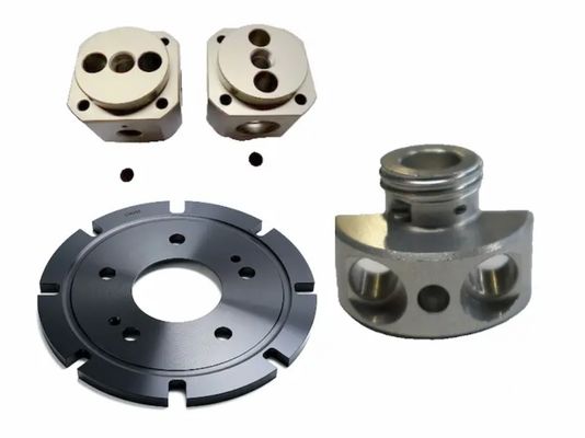 Corrosion Resistant Aluminum Machining Parts 25 Microns  - 250 Microns  Anodizing Small Parts