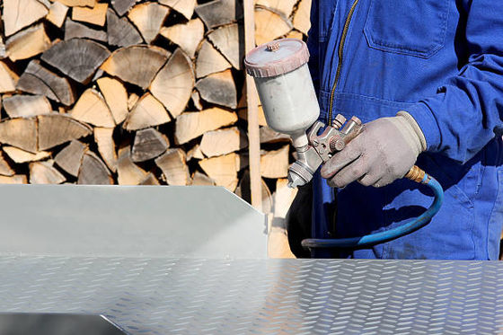 Gloss Level Thermal Spray Aluminium Chemical Resistance Aluminum Oxide Spray Coating Scratch Resistance