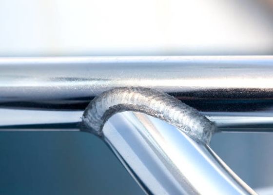 Aluminum pipe welding metal welding parts custom cnc parts aluminium welding fabrication