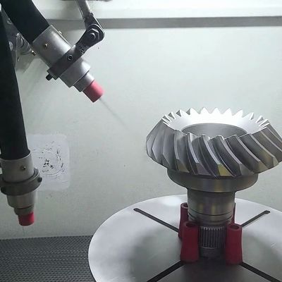 معالجة السطح المعدني CNC Shot Peening تعزيز الصلابة خفض الخامة البوليسة الدقيقة ألومنيوم Shot Peening عملية