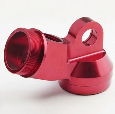 Metal Red Anodized Aluminum Parts Electrochemical Anodized Sheet Metal Anodizing Process technology