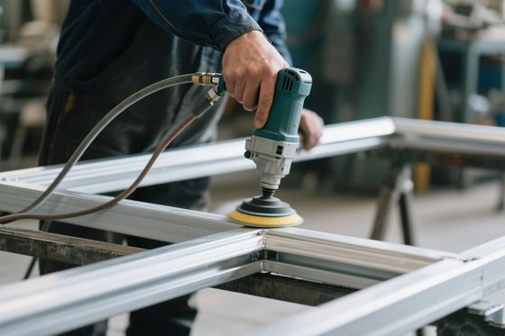 Professioneel aluminium polijsten voor industriële & decoratieve toepassingen