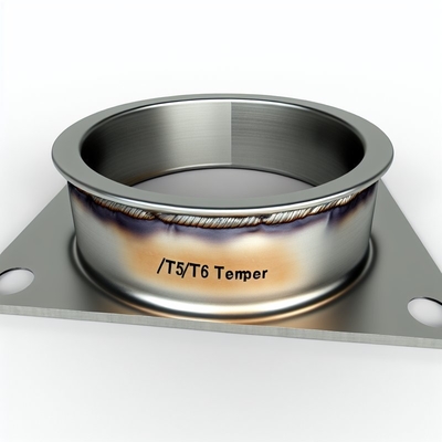 Custom Metal Welding Parts T5/T6 Temper for Automotive Aerospace Marine
