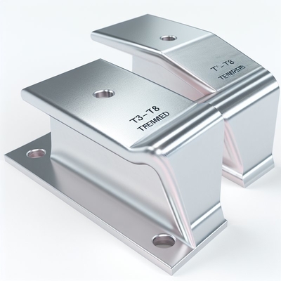 Customized T3-T8 Temper Metal Welding Parts with Lightweight and Corrosion-Resistant Surface Finish